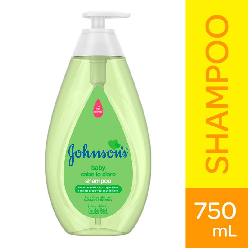 Shampoo Johnsons Cabello claro x 750 ml