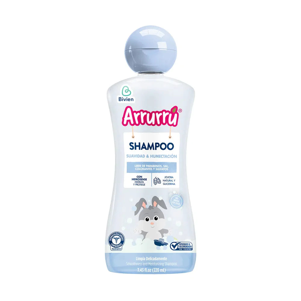 Shampoo Arrurru Suavidad y humectación x 220 ml