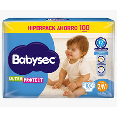 Pañales Babysec Etapa 2/M x 100 Unds