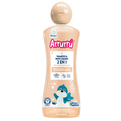 Shampoo y baño liquido 2 en 1 Arrurru Avena x 220 ml