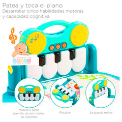 Gimnasio piano Azul Bluetooth